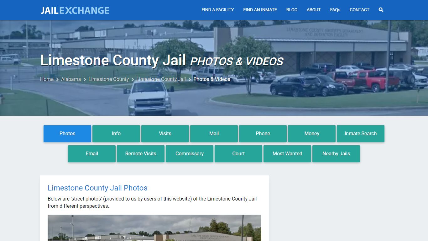 Photos & Videos - Limestone County Jail, AL - Jail Exchange